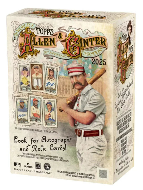 PREORDER - 2025 Topps Allen & Ginter Baseball Blaster 40 Box Case