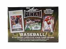 2025 Leaf Metal Baseball Jumbo Box