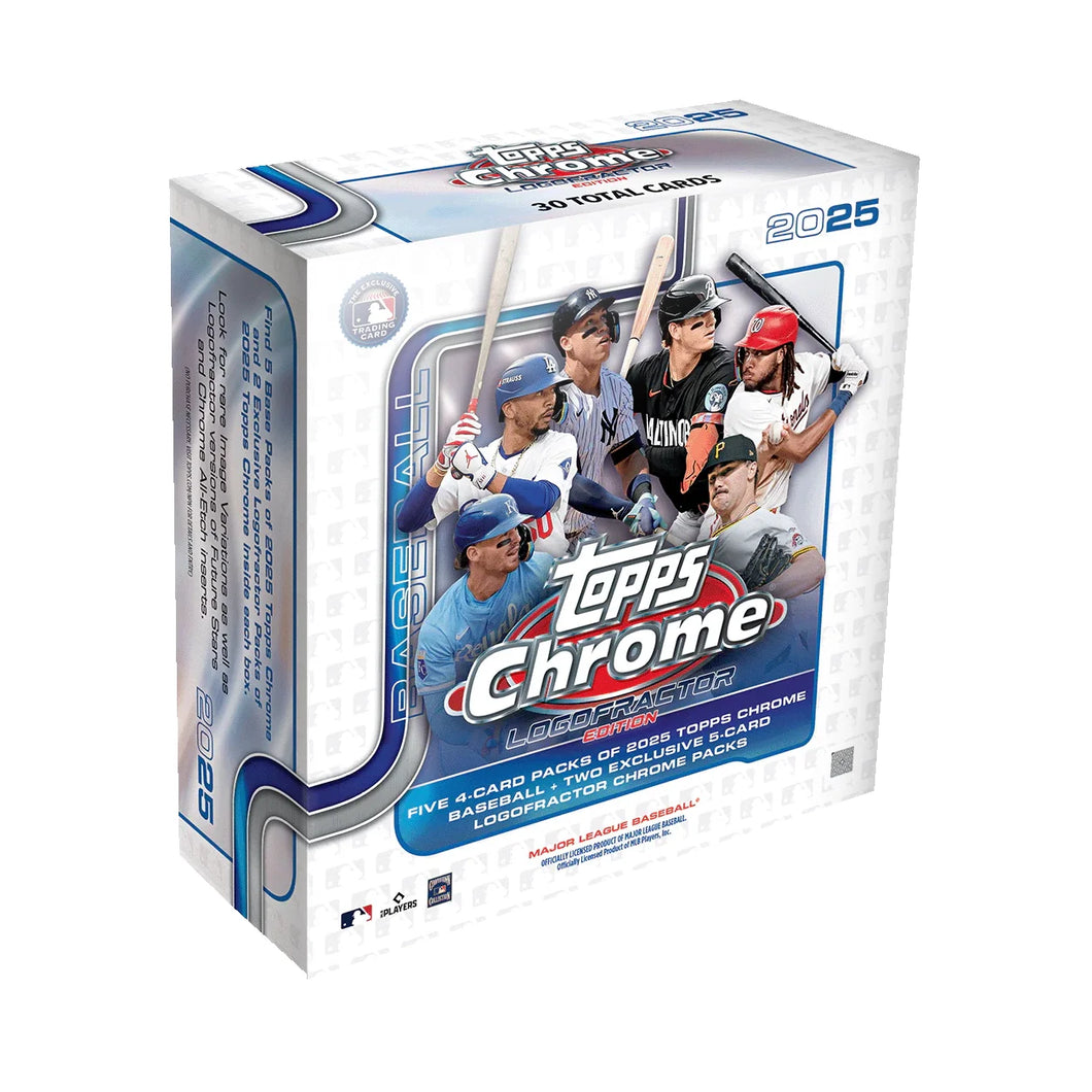 2025 Topps Chrome Baseball Logofractor Edition Box