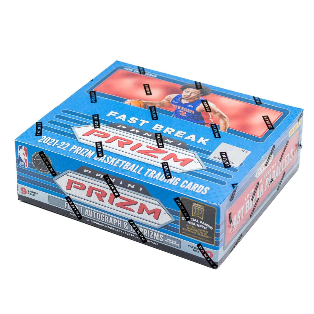 2021/22 Panini Prizm Basketball Fast Break Hobby 20 Box Case