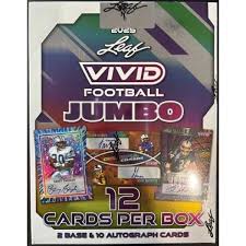 2025 Leaf Vivid Football Jumbo Box