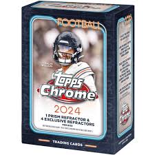 2024 Topps Chrome Football Blaster Box