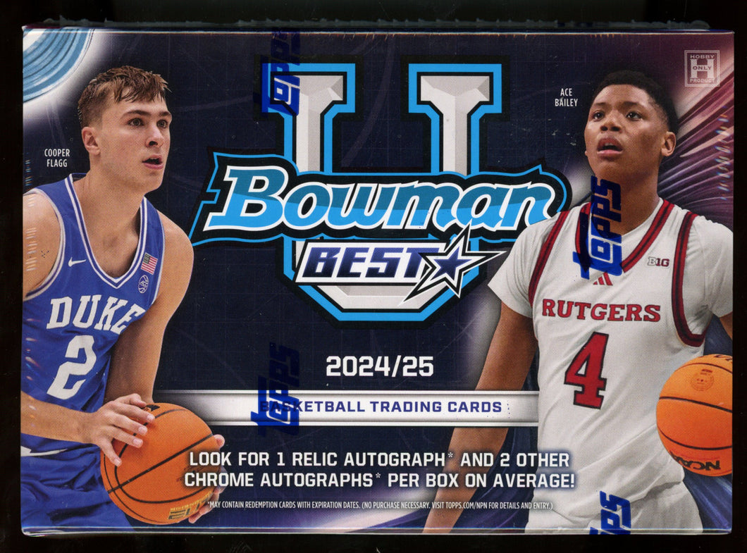 2024/25 Bowman University Best Basketball Delight Box