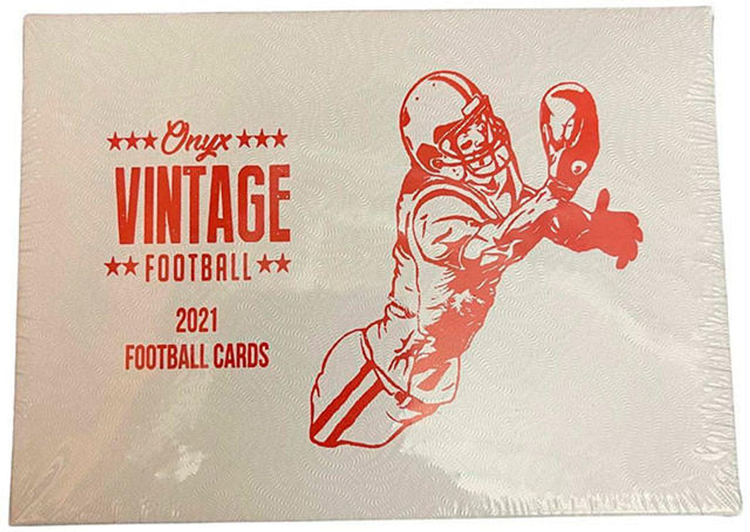 2021 Onyx Vintage Collection Football Box
