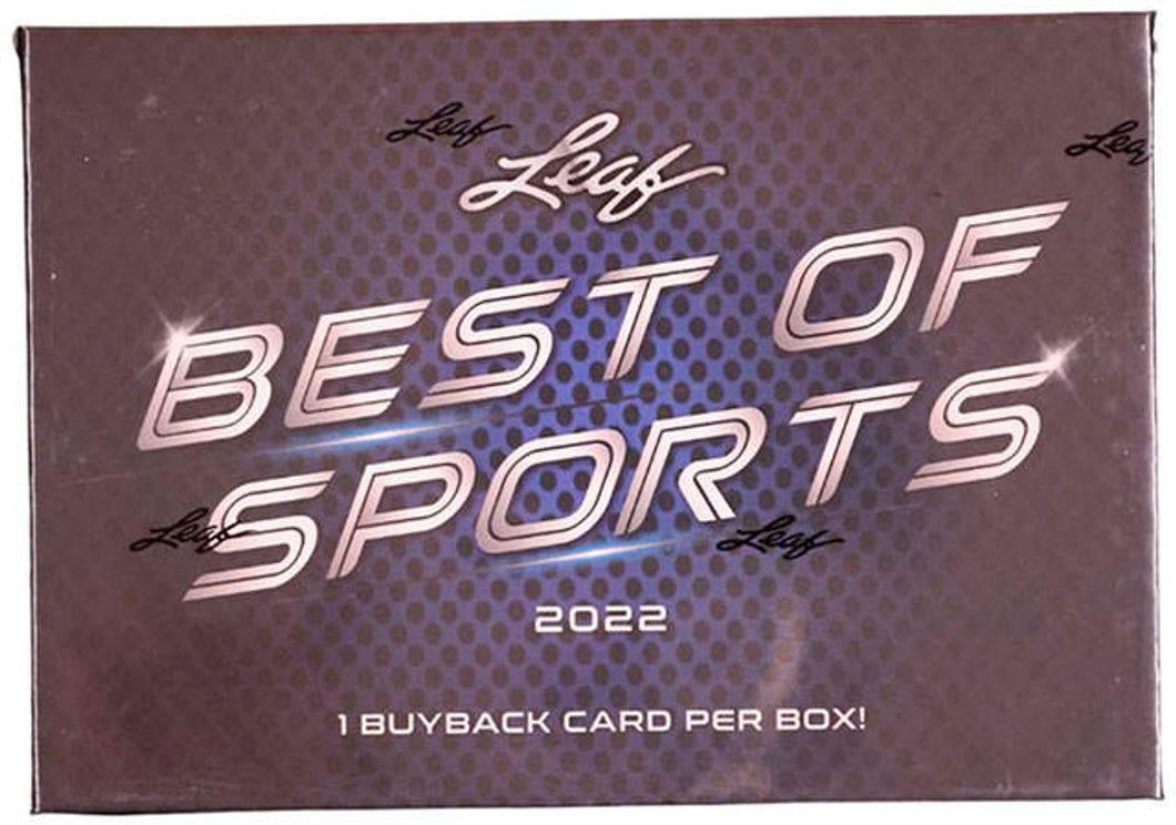 2022 Leaf Best of Sports Box