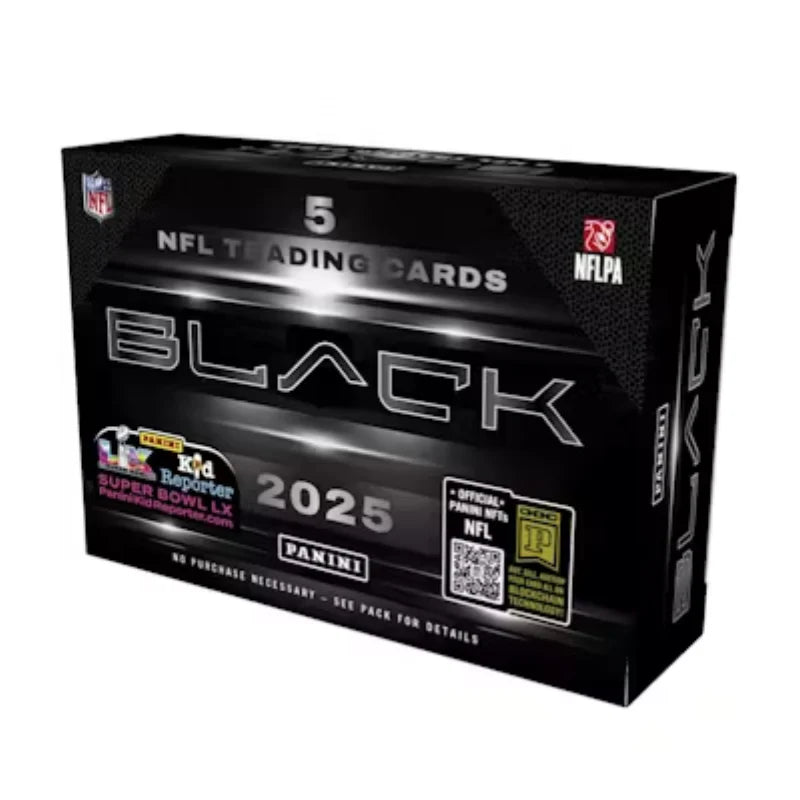 PREORDER - 2025 Panini Black Football Hobby Box