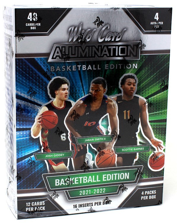 2022 Wild Card Alumination Basketball Box