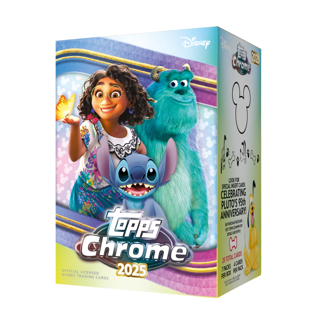 2025 Topps Chrome Disney Blaster Box - Preorder