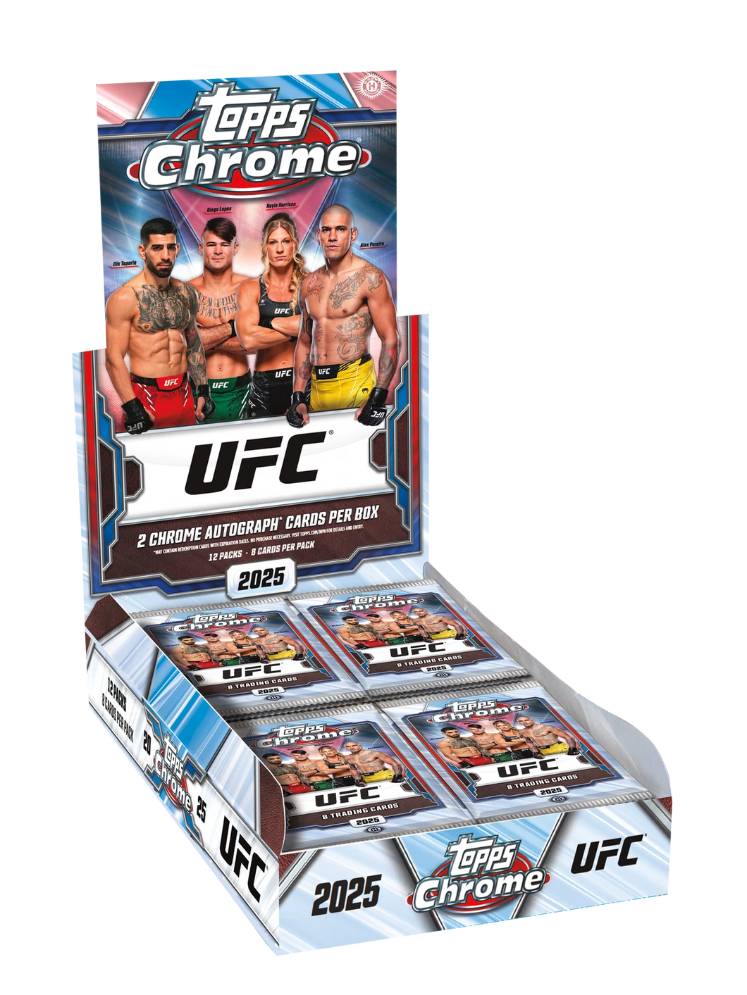 2025 Topps Chrome UFC Hobby Box