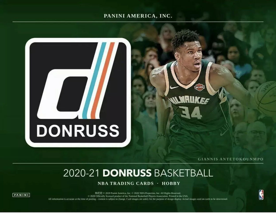 2020/21 Panini Donruss Basketball Hobby Box