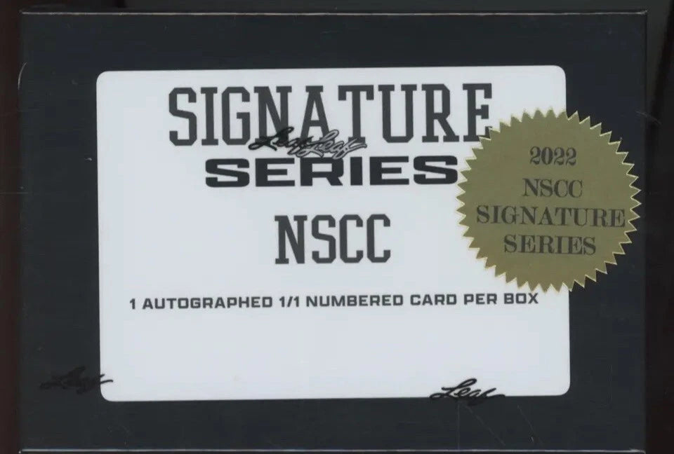 2022 Leaf NSCC Signature Series 1/1 Auto Box