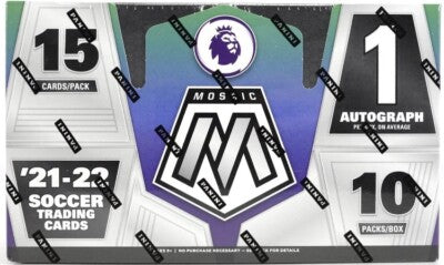 2021/22 Panini Mosaic Premier League Soccer Hobby Box