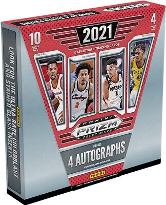 2021/22 Panini Prizm Draft Picks Collegiate Basketball Hobby 16 Box Case
