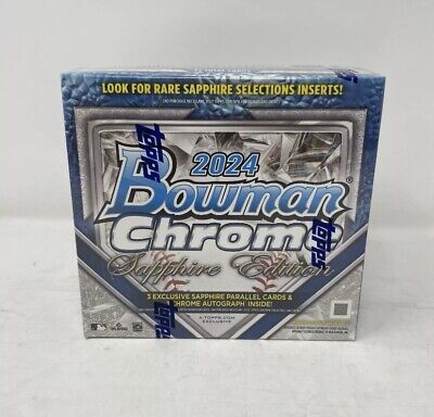 2024 Bowman Baseball Chrome Sapphire Edition Hobby Box