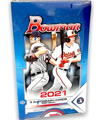 2021 Bowman Baseball Jumbo HTA Box