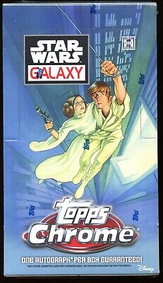 2021 Topps Star Wars Chrome Galaxy Hobby Box