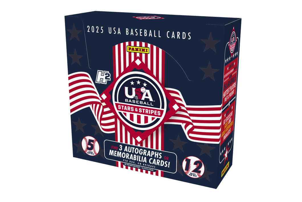 2025 Panini Stars & Stripes H2 Baseball Box